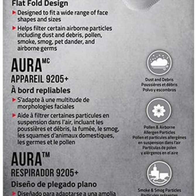 3M AURA 9205+ Respirator