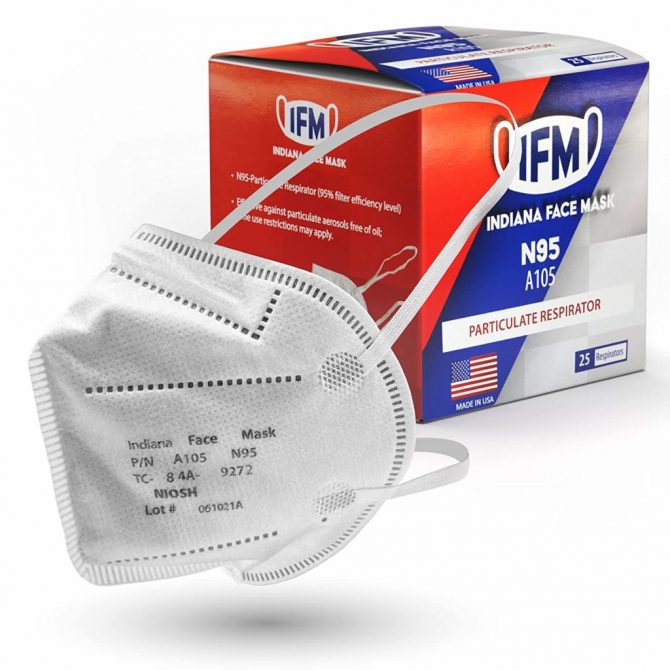 IFM INDIANA FACE MASK N95 Respirator